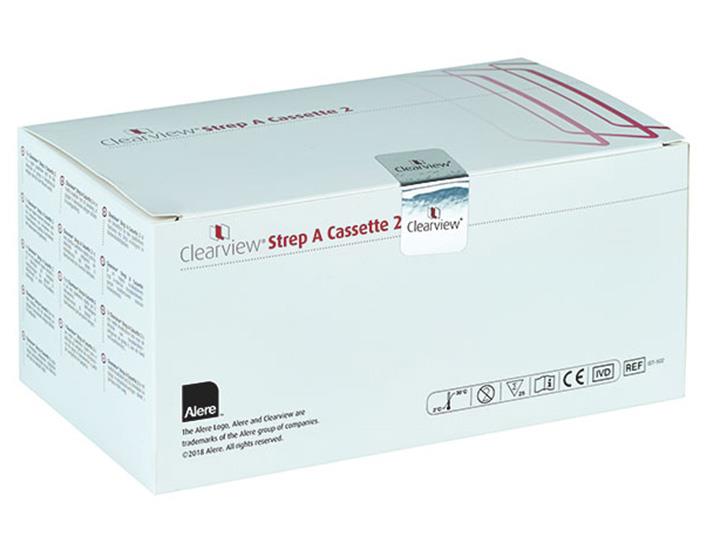 ABBOTT GMBH & CO. KG Clearview Strep-A Testkassetten AP 25 Schnellnachweis A-Strepptok.