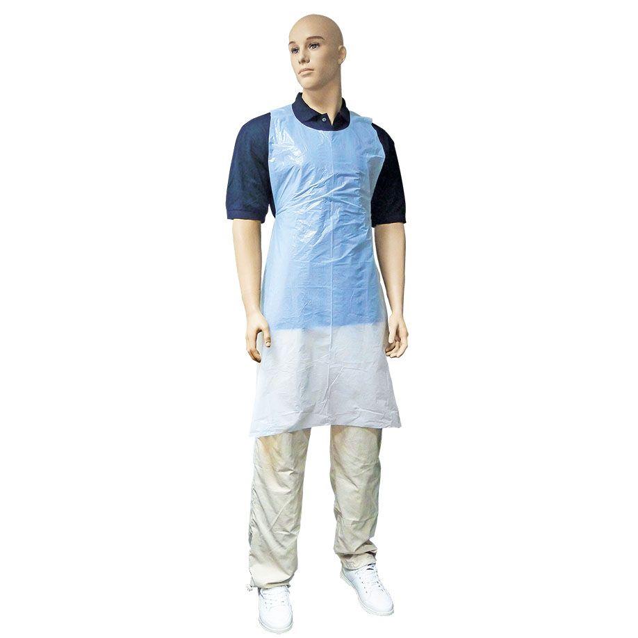 MEGRO Mediware Einmalschürzen PE weiß AP 100 Damengröße 125cm lang - Bild 2