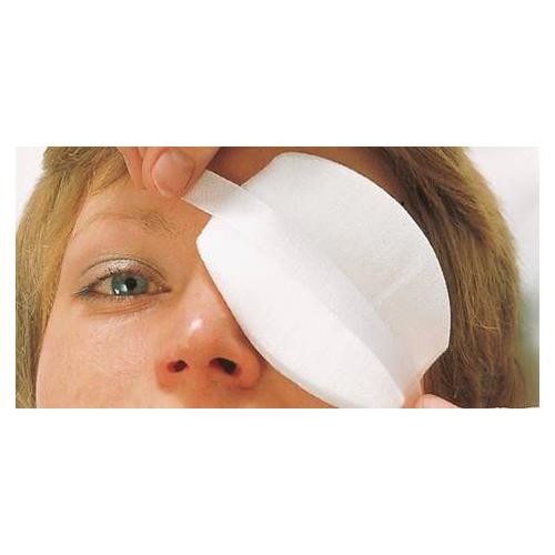 Eycopad 56 x 70mm unsteril AP 50 Augenkompresse m. Mullumhüllg