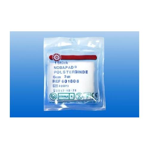 NOBA VERBANDMITTEL DANZ Nobapad steril 6cmx3m AP 10 synthetische Polsterbinde