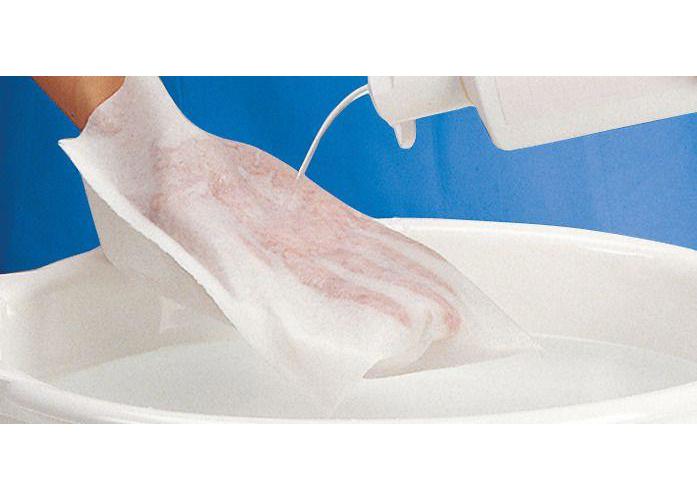 ValaClean soft Einmal-Waschhandschuh AP 50 hochflausch. Vliesstoff