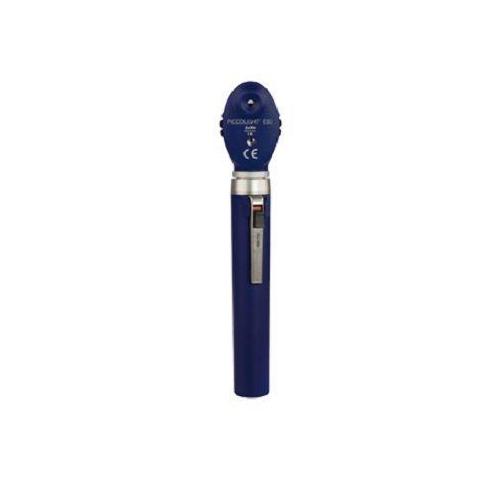 KIRCHNER & WILHELM (KIRC) Piccolight E50 Ophtalmoskop sky Batteriegriff, 2,5V Vakuum-Lampe