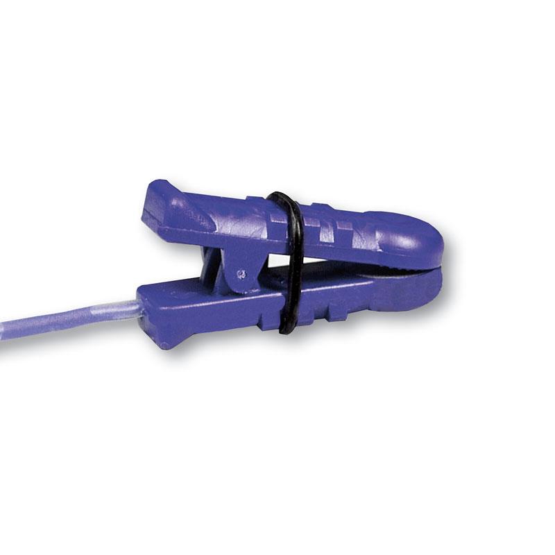 AgCl Ohrelektrode gesintert AP 2 100cm Kabel, 1,5mm DIN-Stecker