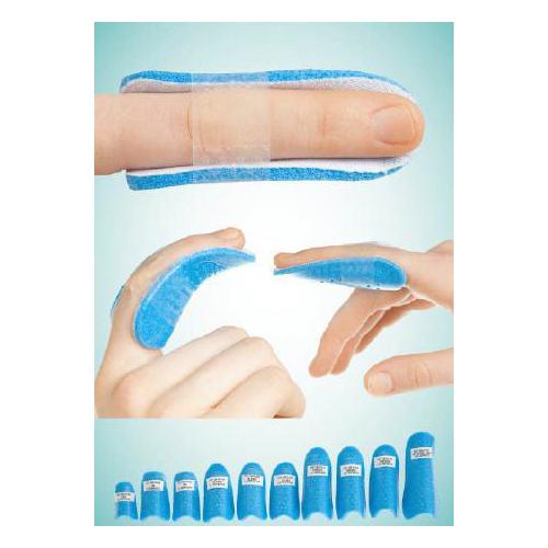 KREWI MEDICAL PRODUKTE GMBH Chrisofix Fingerschiene Gr. S standard AP 10 Länge: 6,5cm verformbar DIP + PIP