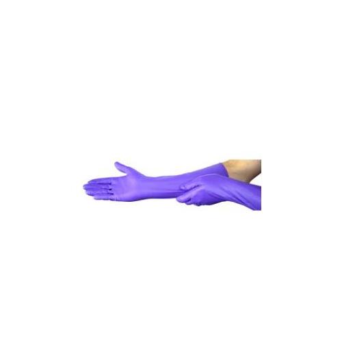 Purple Nitrile Max USH Gr. L PK 50 puder- und latexfrei, unsteril