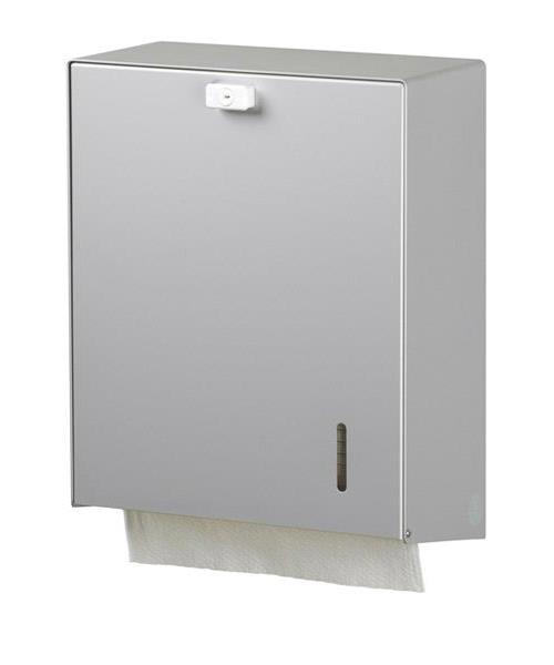 INGO-MAN Ingo-Man Classic Handtuchspender HS31A Alu, silber eloxiert, 270x355x130mm