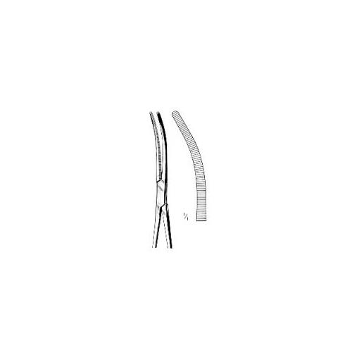 VEHU-MEDICAL Arterienklemme Rochester-Pean 13,0cm gebogen