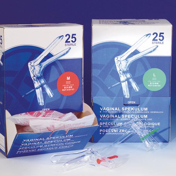 servoprax GmbH Mediware E-Vaginalspekulum Gr.L AP 25 30mm Durchmesser, grün