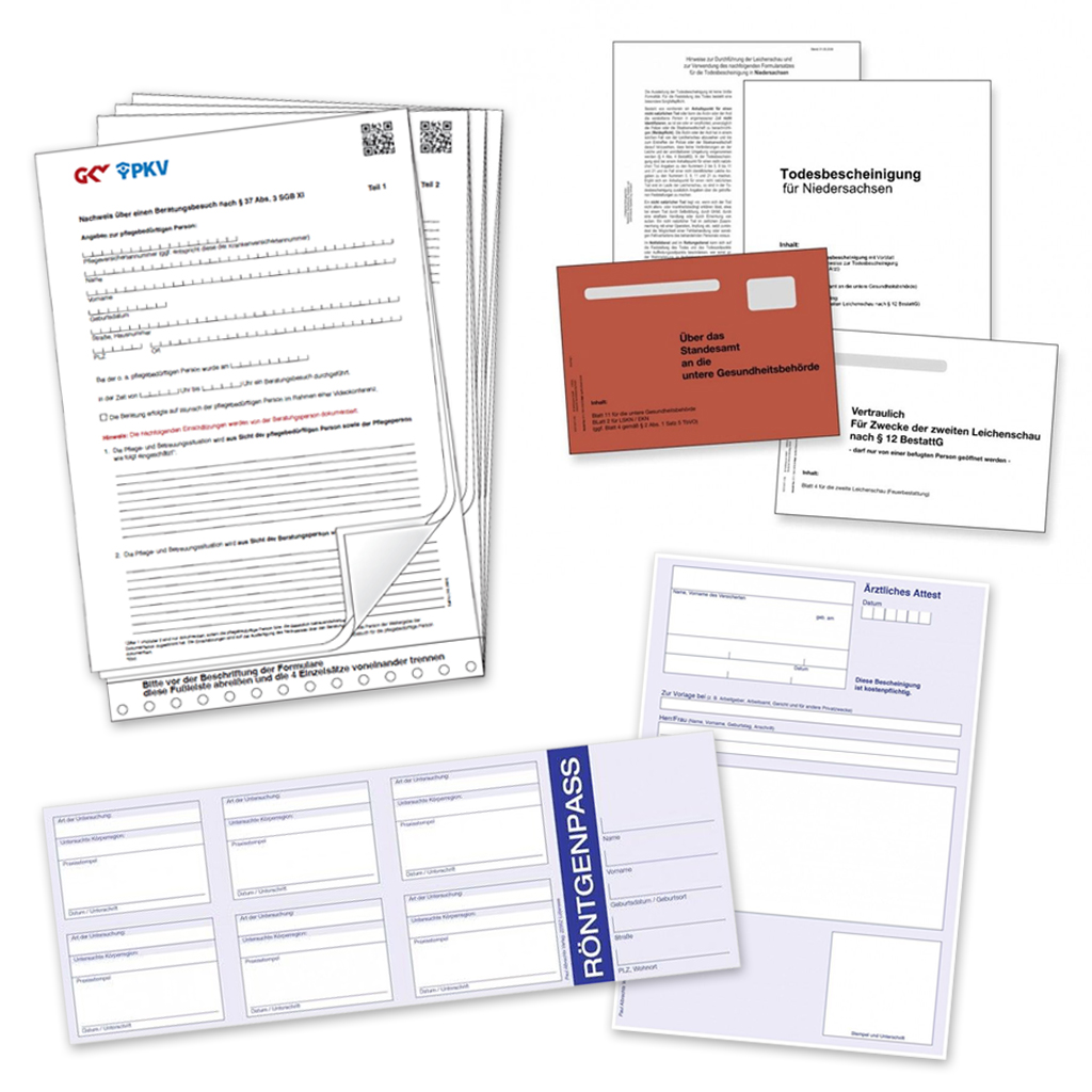 Kategoriebild für Privatvordrucke