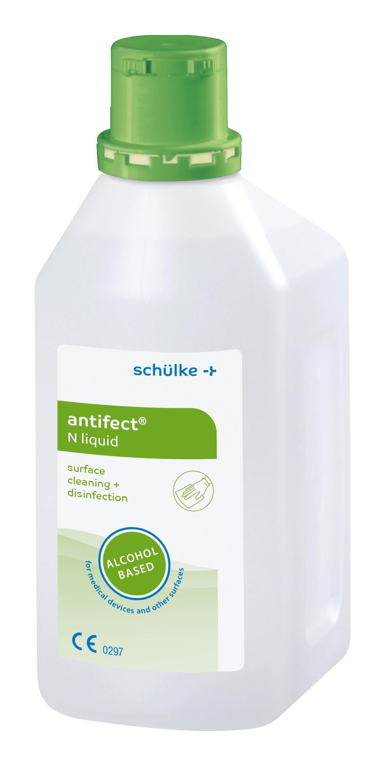 SCHÜLKE & MAYR GMBH Antifect N Liquid 1L Inventar-Schnelldesinfektion