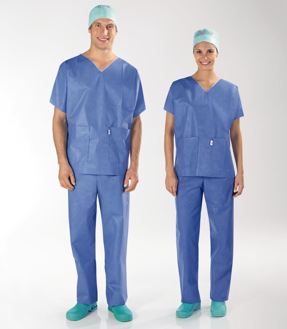 Lohmann & Rauscher International GmbH & Co. KG Sentinex Bereichskleidung Set Größe S, blau, 45 Stk
