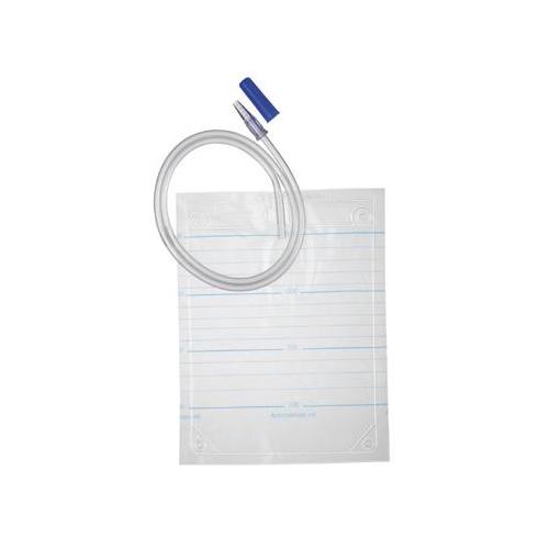 Sekretbeutel mit 90cm lang.Schlauch AP 100 1500ml, steril transp.Konus