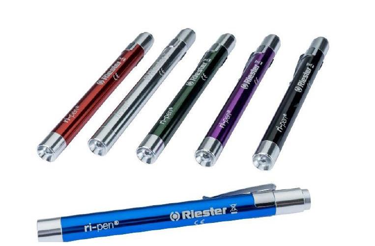 RIESTER ri-pen Diagnostikleuchte silber