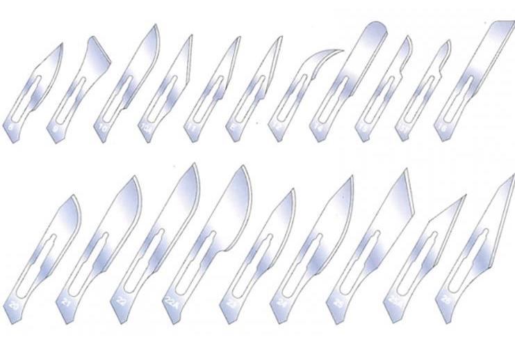 Ehrhardt Medizinprodukte GmbH Paragon Skalpellklingen Fig.11 PK 100