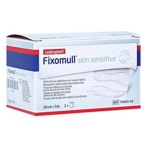 BSN medical GmbH Fixomull skin sensitive 5m x 10cm z. vollflächigen v. Wundauflagen