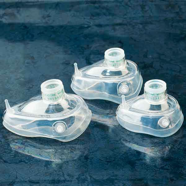 RES-Q-BREEZER® Silicone Line Gr. 5 dreiteilige Beatmungsmaske f. Erw.