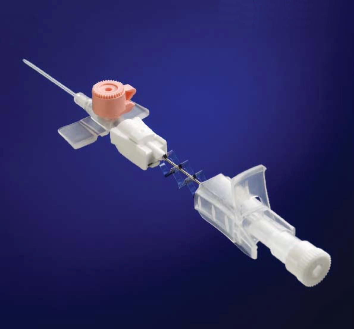 BD Venflon Pro Safety Venenverweilkatheter AP 50 20G rosa m. Zuspritzventil