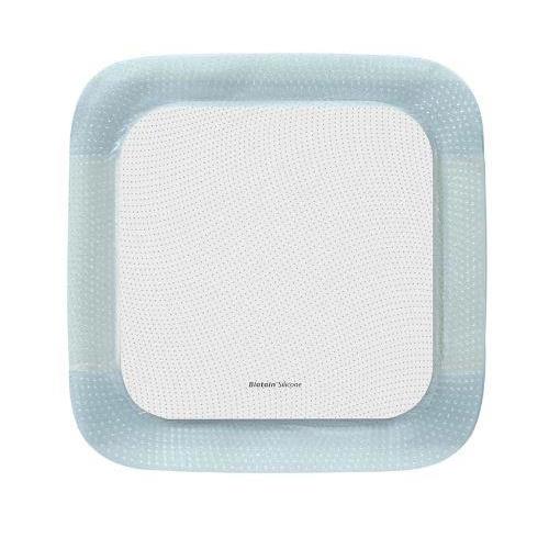 Coloplast A/S Biatain Silicone Schaumverb. 10x10cm AP 10 mit Silikonhaftrand