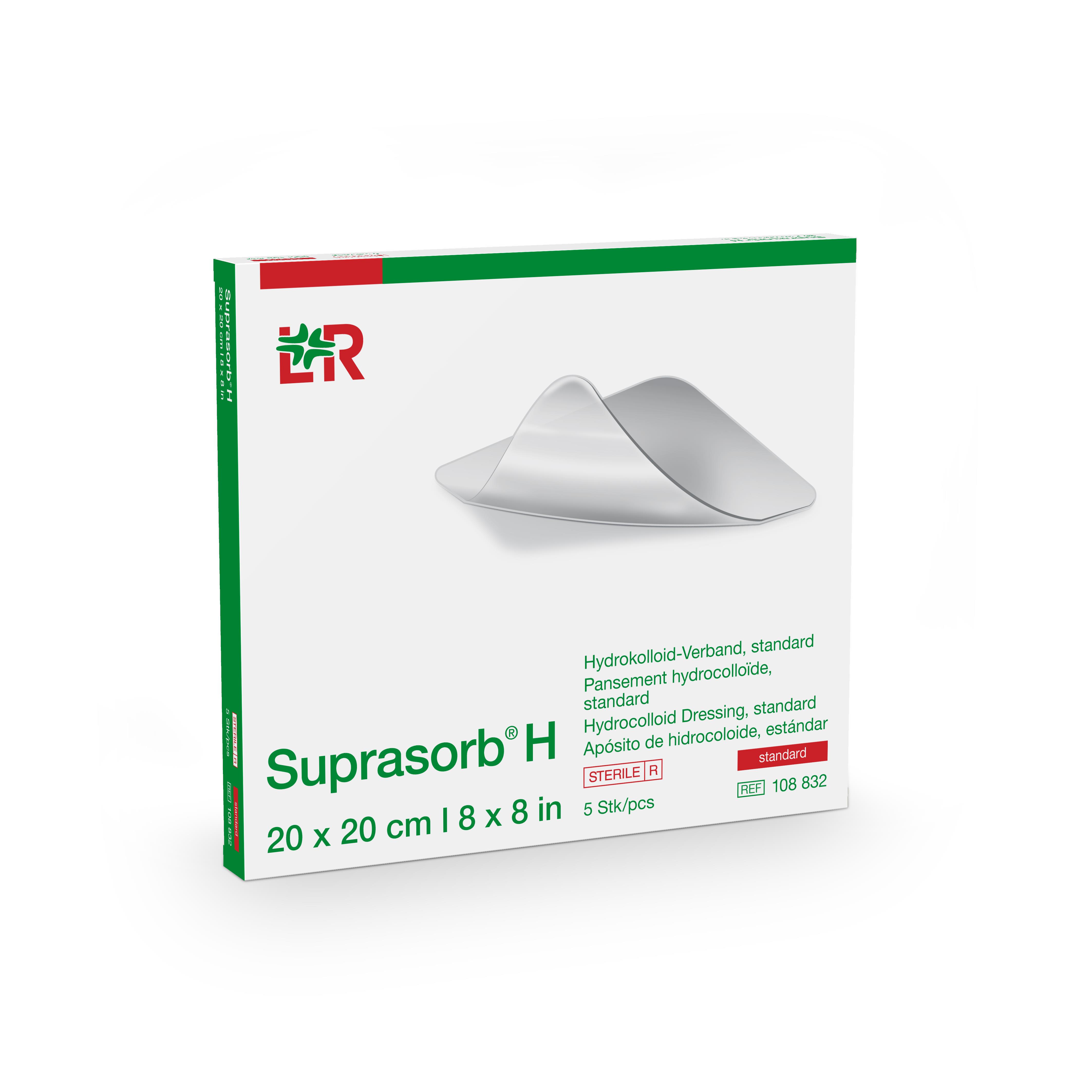 T&L Co., Ltd., Suprasorb H Hydrokolloid-Verband steril, standard, 20x20cm, 5 Stück - Bild 2