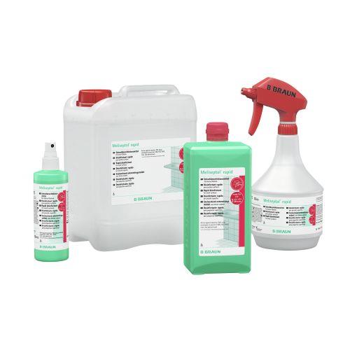 B. Braun Melsungen AG Meliseptol rapid 1l Spenderflasche f. Inventar, zur flächigen Benetzung