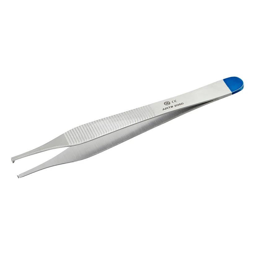 SEHAR BATOOL INTERNATIONAL Eccoline Chirurgische Pinzette Adson PK 25 zum Einmalgebrauch, 12cm, 1:2