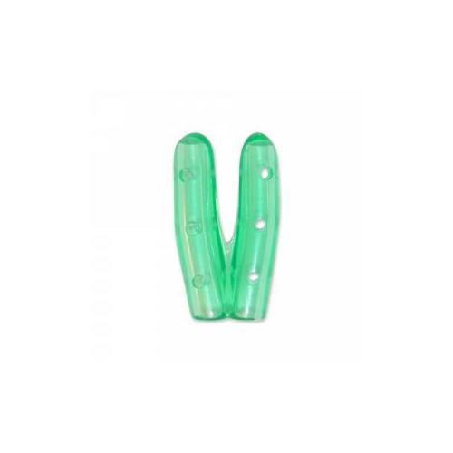 Key Surgical LLC Twin Instrumentenschutzkappen gelocht AP 50 grün-transluzent, 2,8x19mm