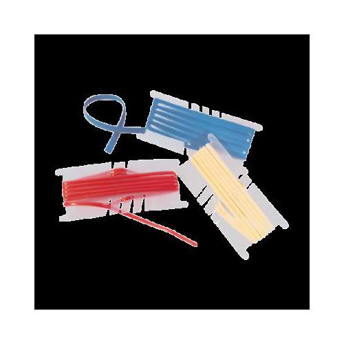 Mediloops Silikon-Gefäßschlingen steril AP 10x2 mini 0,9 x 1,4mm, Nerven, weiß