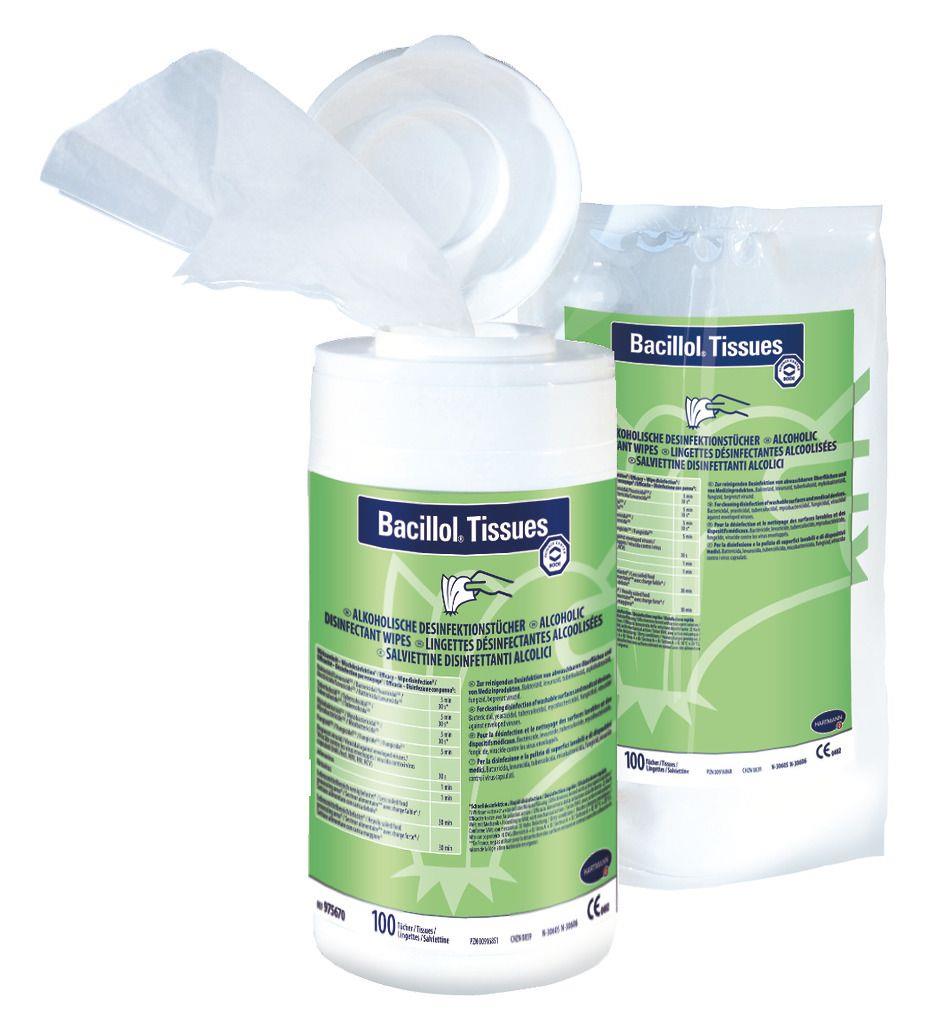 Paul Hartmann AG Bacillol Tissues Runddose AP mit 100 Flächendesinfektionstüchern