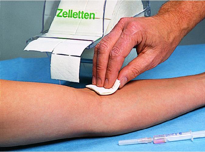 Lohmann & Rauscher International GmbH & Co. KG Zelletten Zellstofftupfer 5x4cm, 2 Rollen, je 500 Stück - Bild 2