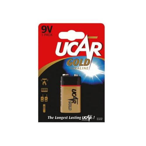 Energizer Alkali-Batterien Typ 6LR61 E-Block, 9,0 Volt