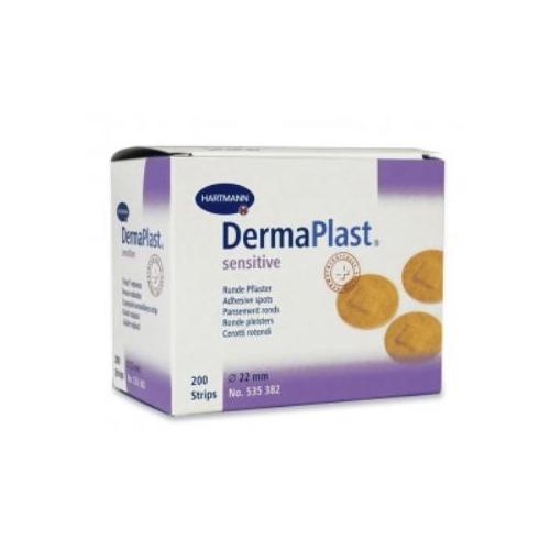 DermaPlast soft rund Ø 22mm AP 200 Pflasterstrips