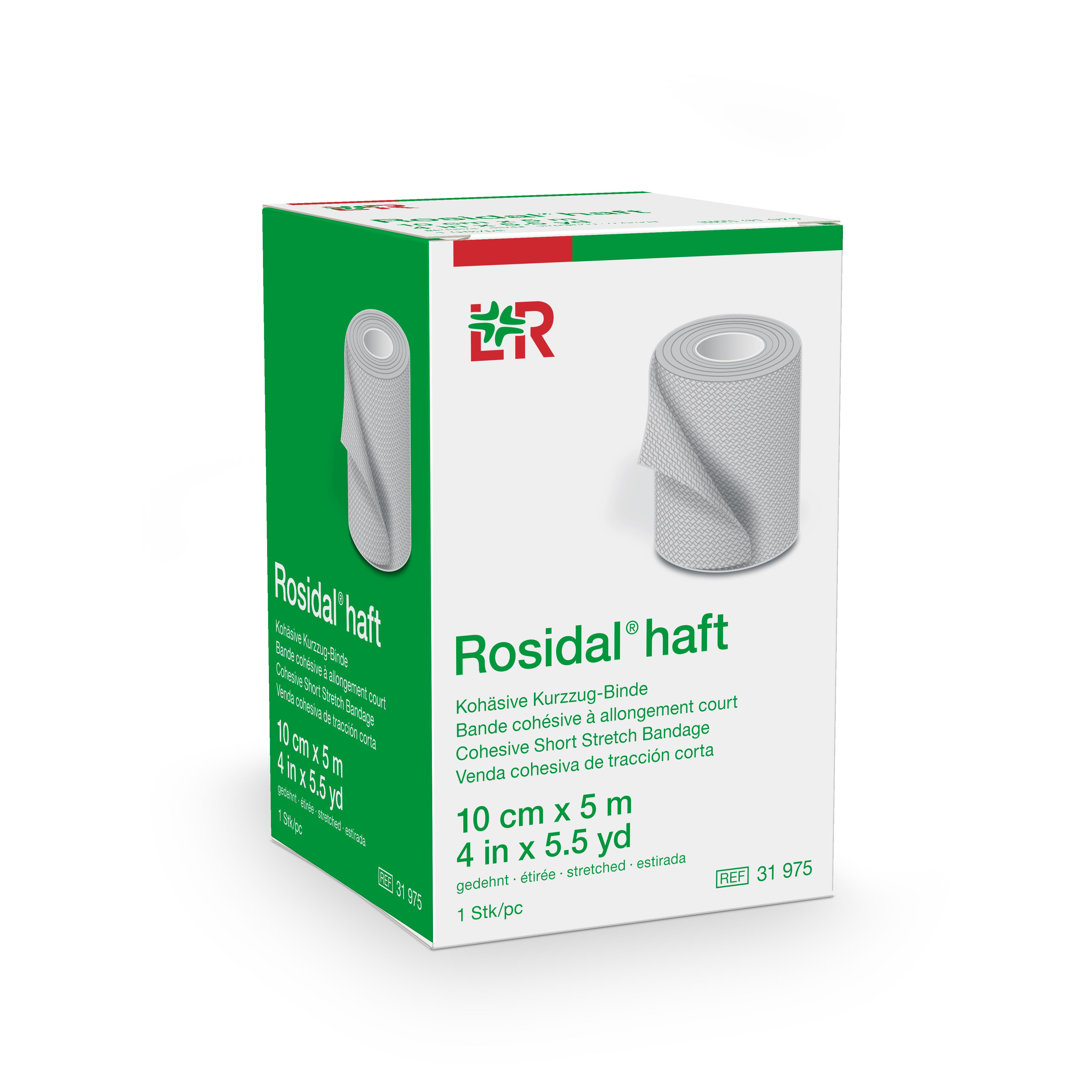 Lohmann & Rauscher International GmbH & Co. KG Rosidal haft Kohäsive Kurzzugbinde 10cm x 5m, einzeln verpackt - Bild 4