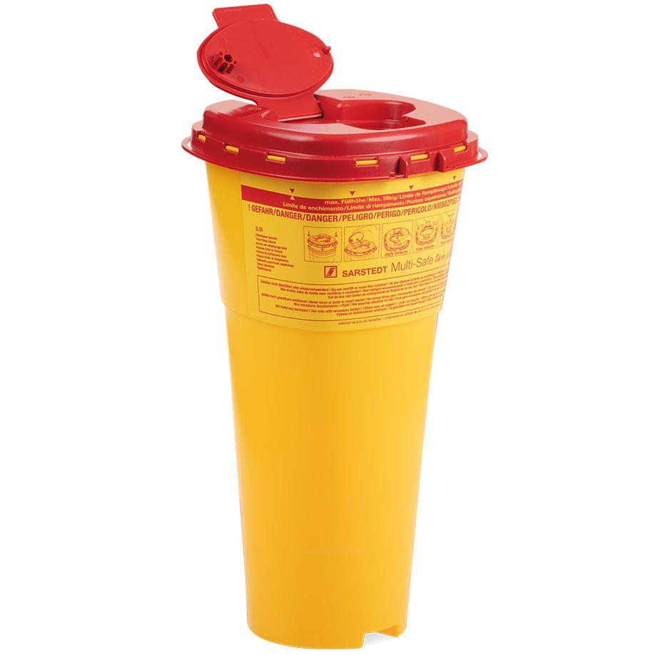 Sarstedt AG & Co. KG Multi-Safe twin plus 5000 Entsorgungsbox 5,0 Liter - Bild 2
