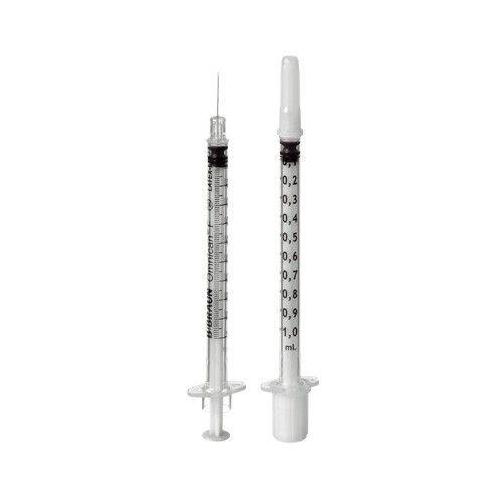 B. Braun Melsungen AG Omnican F 1 ml Grad. 0,01ml AP 100 mit Kanüle 0,3x12mmeinzeln verp.