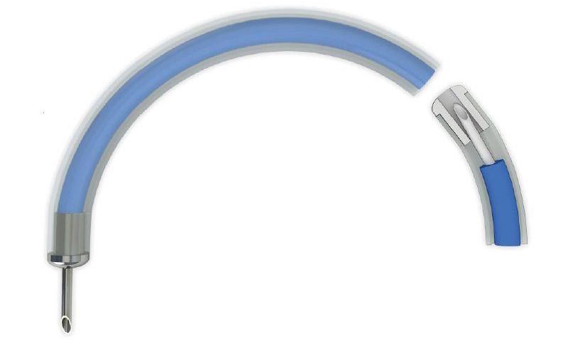 Icus Einmal-Injektionsnadel 230 cm AP 10, Nadeldurch.0,7mm, Länge: 5mm