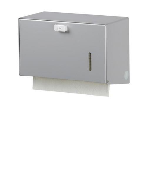 Ingo-Man Classic Handtuchspender HS15A silber eloxiert, 275x185x130mm