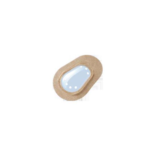 TRUSETAL Ortolux Air large Augenverband steril AP 20 selbstklebend, ca. 113mm x 80mm