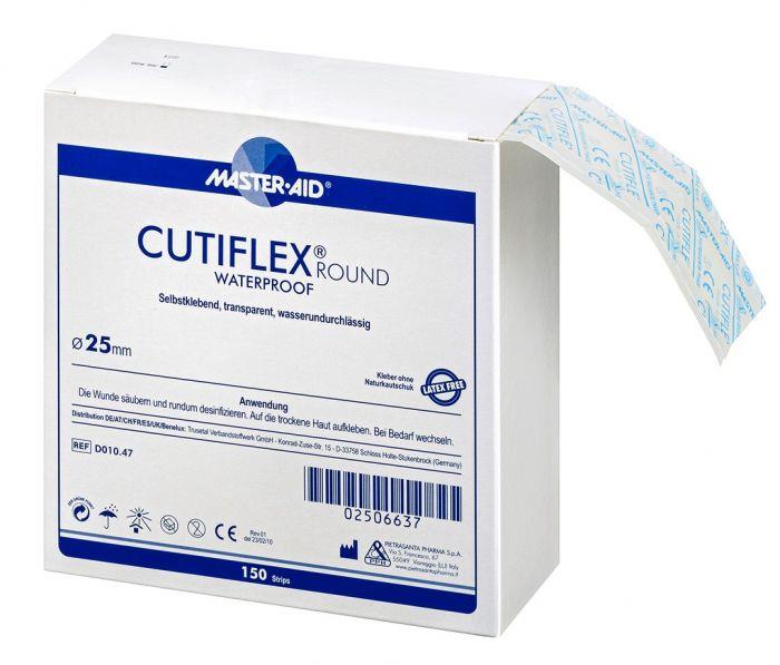 TRUSETAL Cutiflex Round 25mm AP 150 Spenderbox, Folienwundverb.