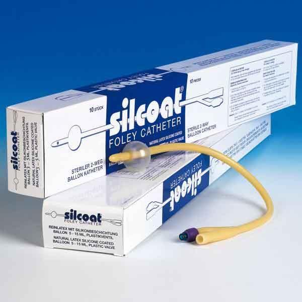 servoprax GmbH Silcoat Ballonkatheter CH16 Typ: Nelaton-Foley Ballongr. 5/15ml