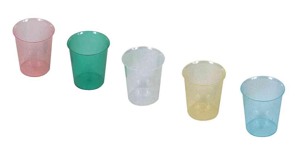 Medikamentenbecher 30ml grün AP 80 37x41mm