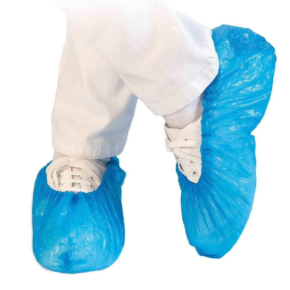 FRANZ MENSCH GMBH D-86922 Hygonorm Überschuhe light blau PK 100 aus CPE