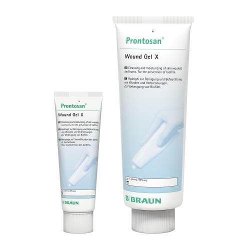 B. Braun Melsungen AG Prontosan Wound Gel X 50 g Tube z.Befeuchtung,Reinigung,Dekontamination