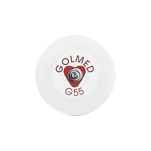 GOLMED Einmal-EKG-Elektroden, 55mm Drm., AP 30 mit Druckknopfadapter