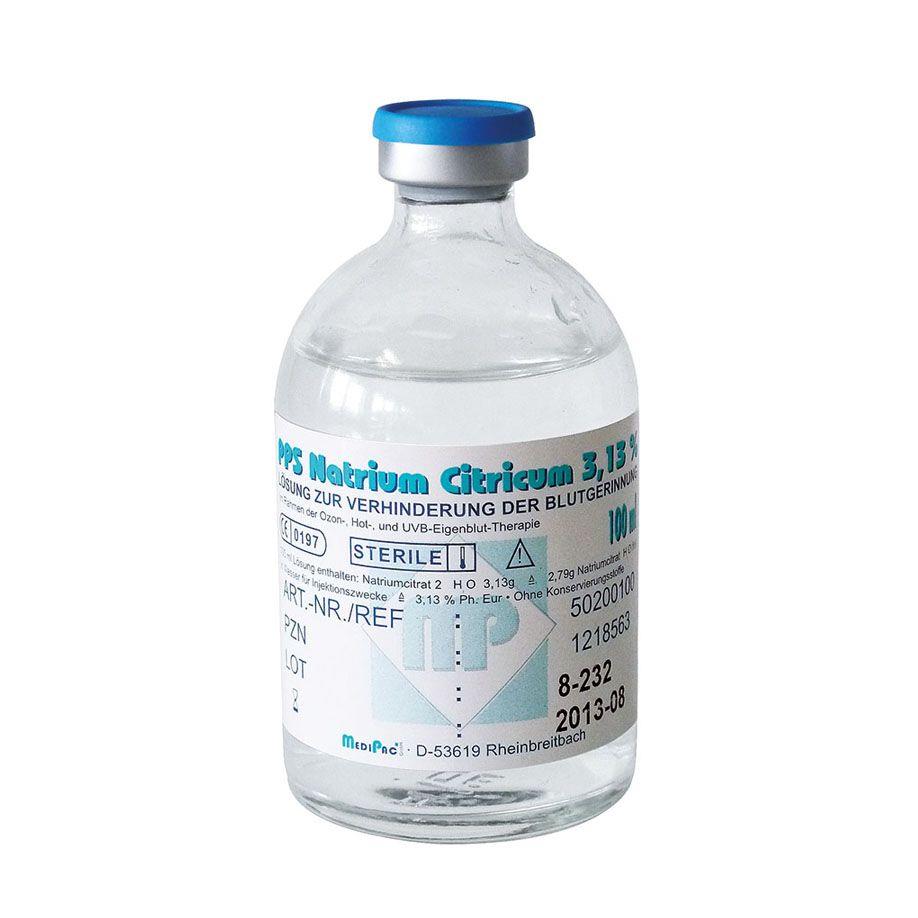 MEGRO Ratiomed Natriumcitrat-Lösung 3,13% 100 ml Durchstechflasche, steril - Bild 2