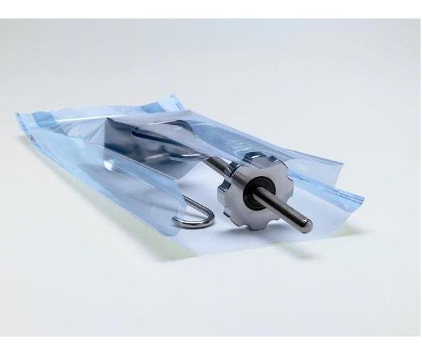 Vereinigte Papierwarenfabriken GmbH Stericlin Klarsichtbeutel AP 1000 15cmx5cmx40cm mit Falte