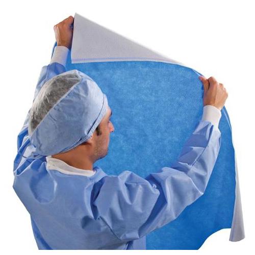 Halyard Health, Inc. Halyard Quick Chek H300 Sterivlies PK 144 76x76cm, blau/weiß