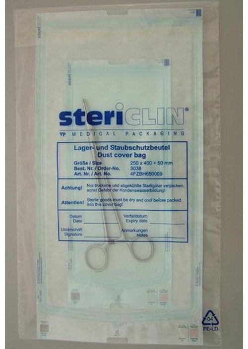 Vereinigte Papierwarenfabriken GmbH Stericlin Staubschutzbeutel 60x50cm AP 100 mit Selbstklebeverschluss