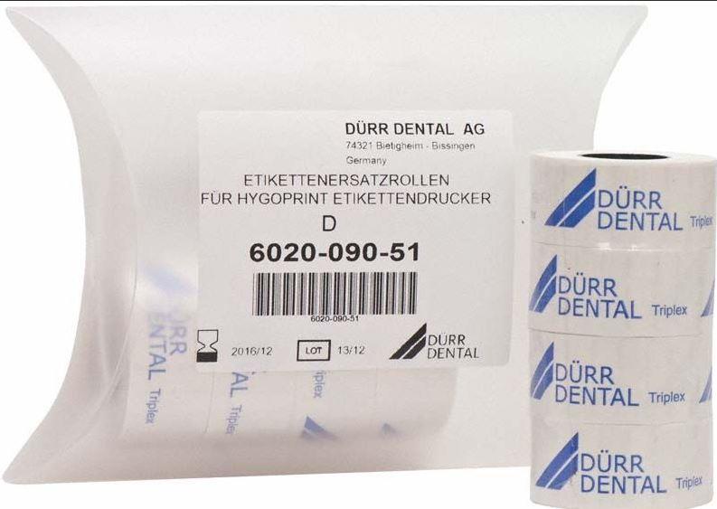 DC DENTAL GMBH Etiketten auf Rolle für Hygoprint Rolle á 500 St. doppelt selbstklebend
