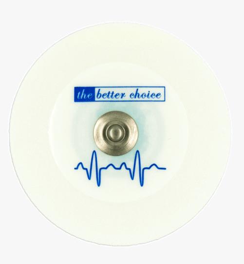 GOLMED Einmal-EKG-Elektroden 50mm DM AP 30 mit Druckknopfadapter