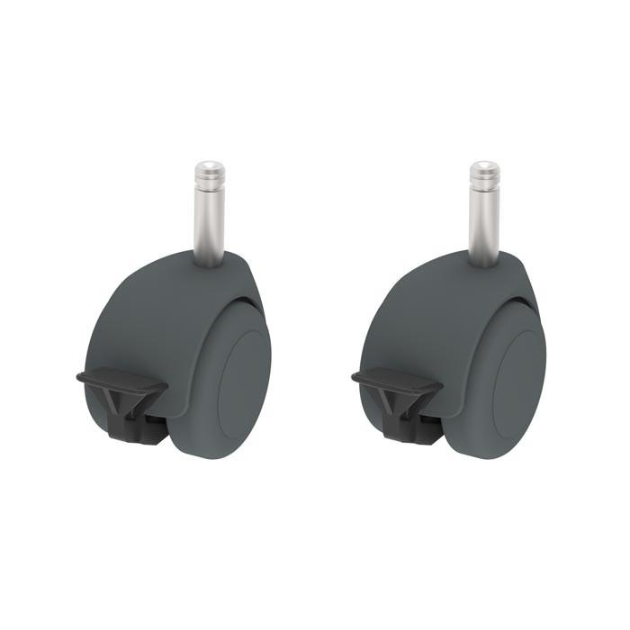HAEBERLE feststellbare Rollen Ø 75mm PK 2